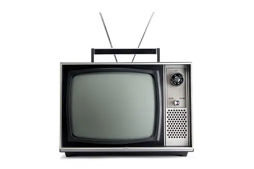 Image of an analog television 